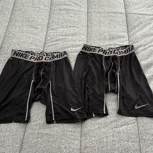 Nike compression shorts